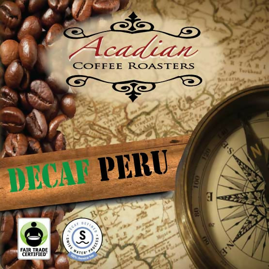 Decaf Peru Medium Roast 12oz Coffee