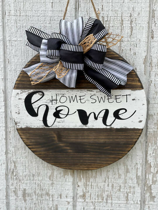 Home Sweet Home Door Hanger