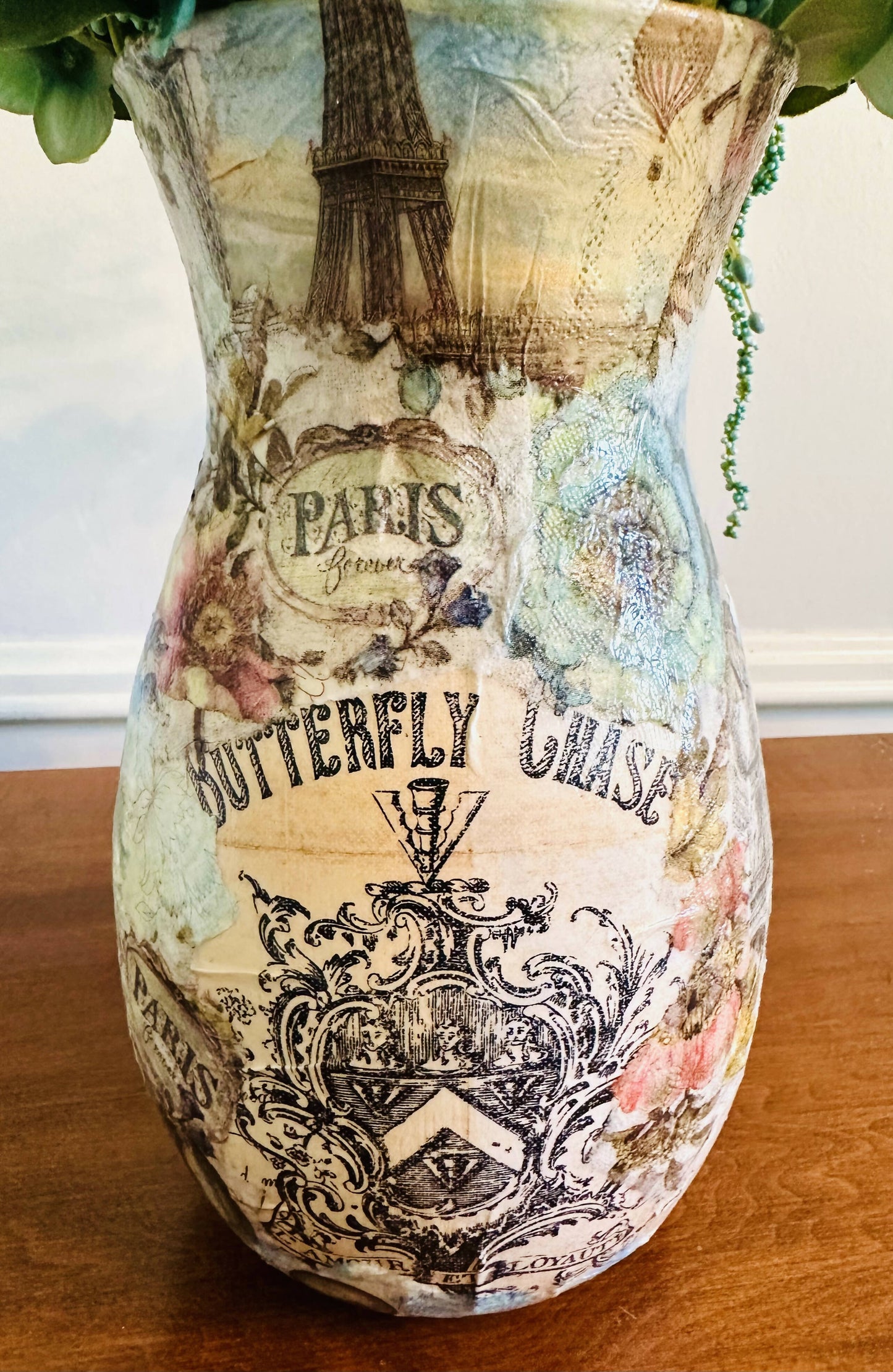Paris in Spring Vase