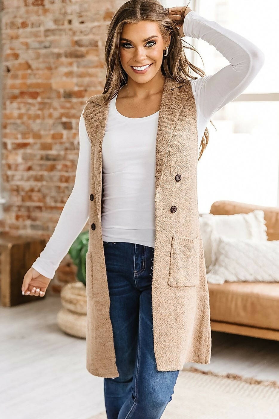 Taylar Cardigan Vest